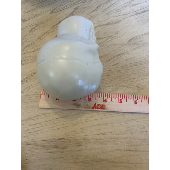 Vintage Halloween Blow Mold Light Covers 5” X 3.5” Inch skull head skelton Lot 3 - Picture 4 of 10